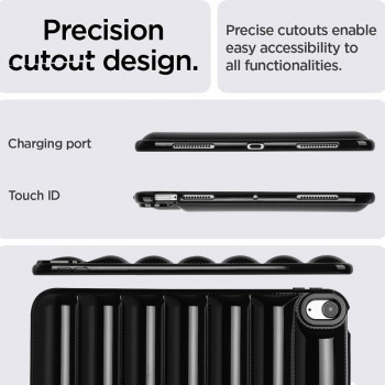 Juodas dėklas su pagalvėlėm - Shockproof (Apple Ipad Air 11 (2024-2025-2026)/Ipad Air 10.9 (2020-2022) Juodas dėklas su pagalvėlėm - Shockproof (Apple Ipad Air 11 (2024-2025-2026)/Ipad Air 10.9 (2020-2022)